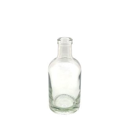 200ml Notturo Clear Round Glass Bottle (Pallet Qty 1,835 Units)