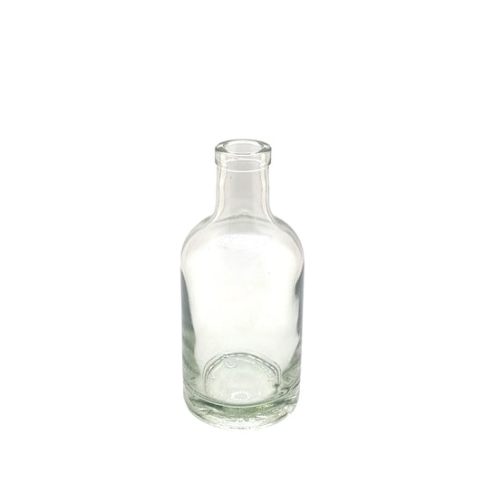 200ml Notturo Clear Round Glass Bottle (Pallet Qty 1,835 Units)