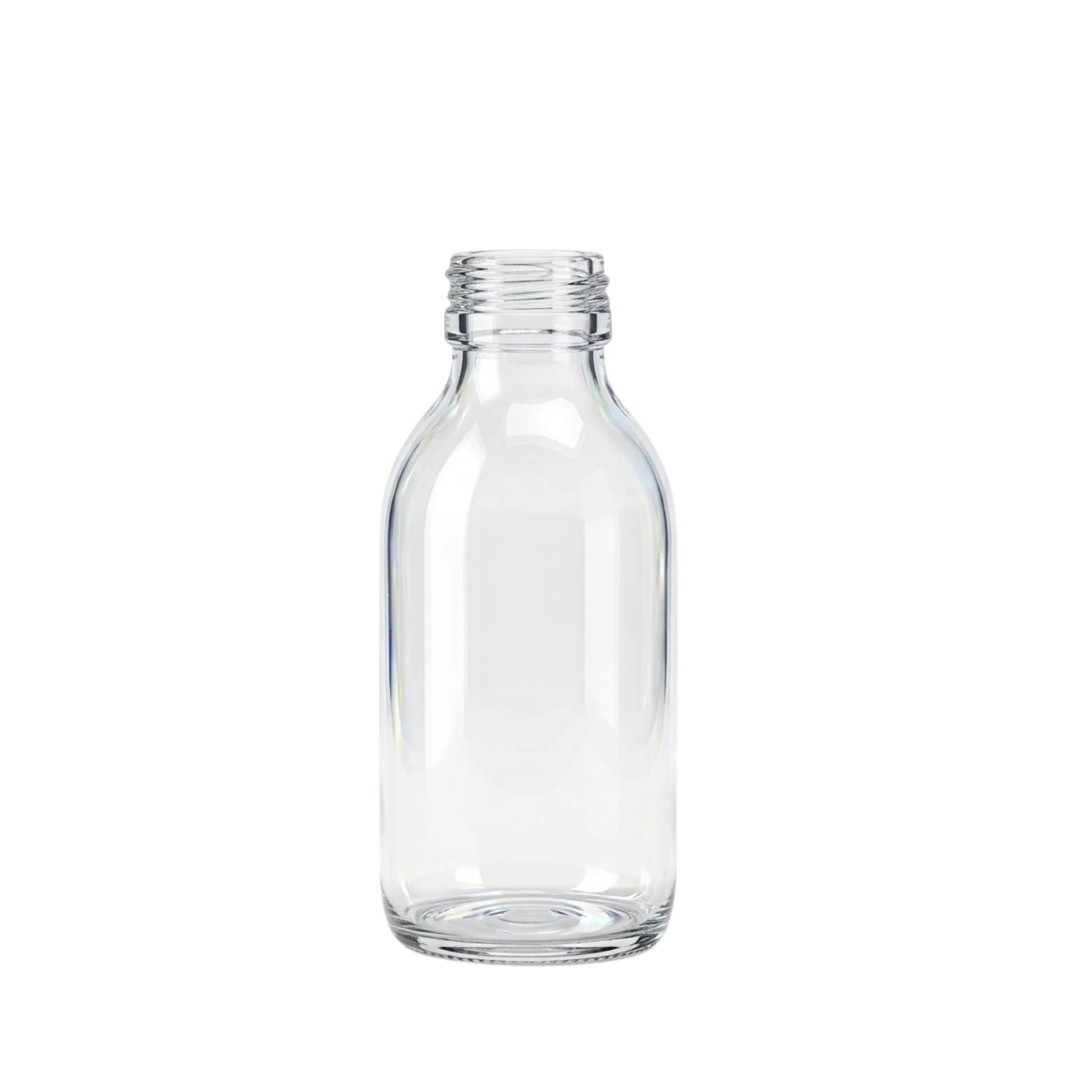 200ml Clear Alpha Glass Bottle