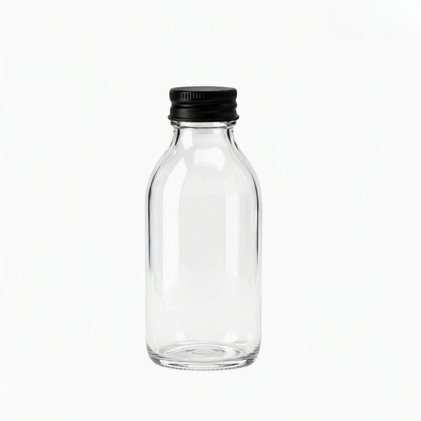 28R3 Matt Black Aluminium Screw Cap with EPE Liner