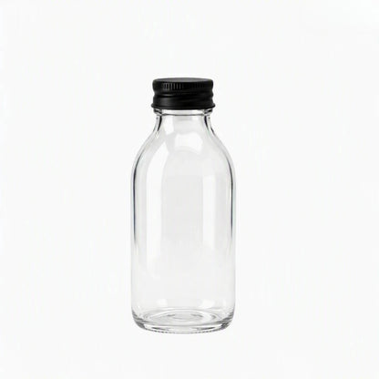 28R3 Matt Black Aluminium Screw Cap with EPE Liner