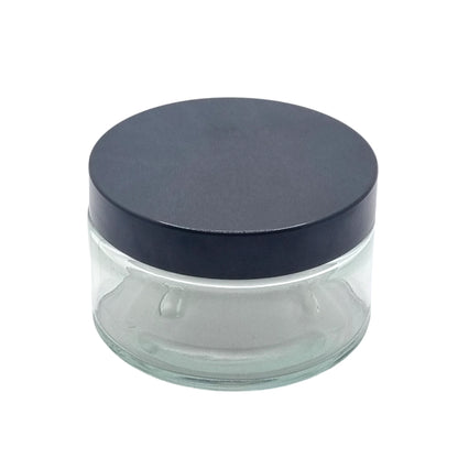 200ml Cuban Clear Glass Round Jar (Pallet Qty 2,736 Units)