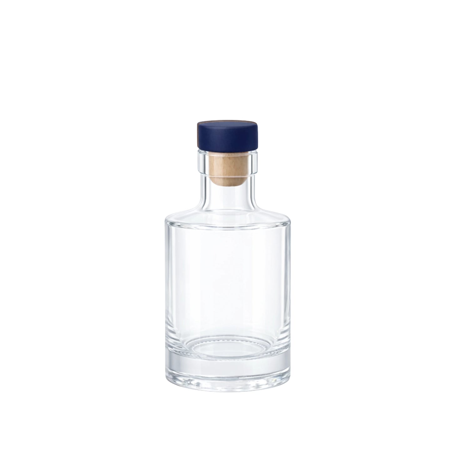 200ml Gallileo Standard Clear Round Glass Bottle
