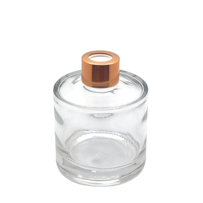 200ml Karen Clear Round Glass Diffuser Bottle