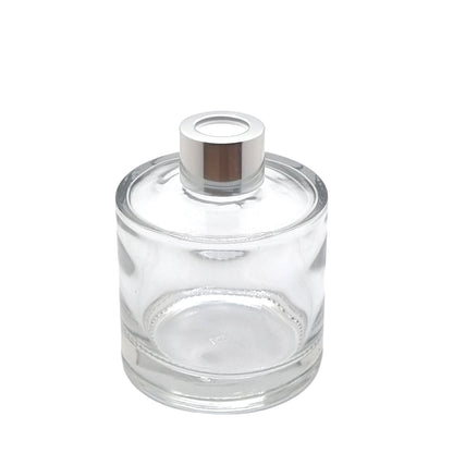 200ml Karen Clear Round Glass Diffuser Bottle