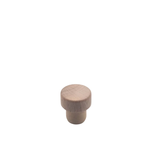 22.5mm Natural Wooden Headed Synthetic Stopper (Pallet Qty 1,000)