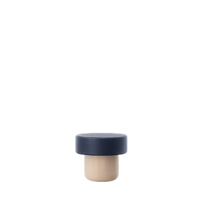 22.5mm Black Wooden Headed Synthetic Stopper