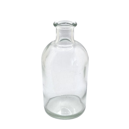 250ml Vecchia Clear Round Glass Bottle