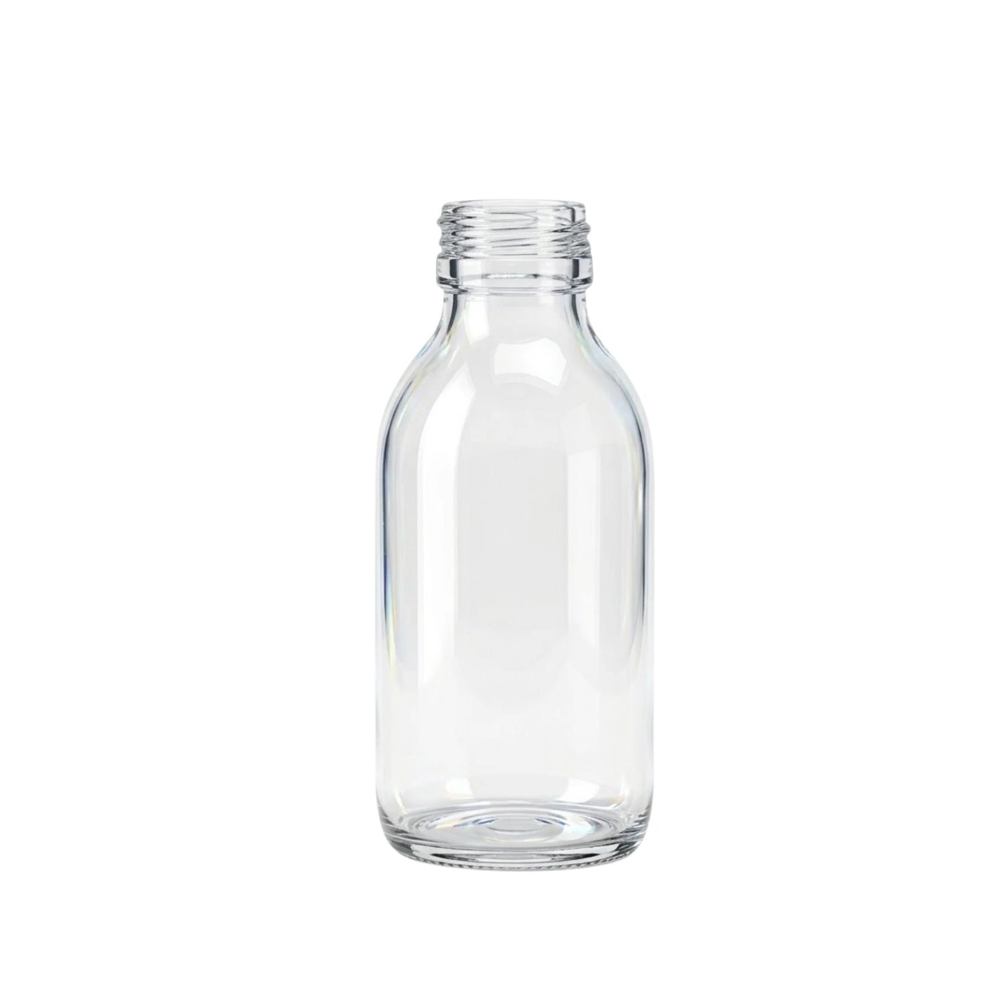 300ml Clear Alpha Glass Bottle