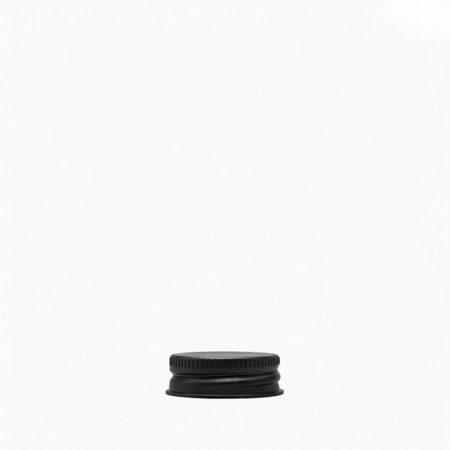 28R3 Matt Black Aluminium Screw Cap with EPE Liner
