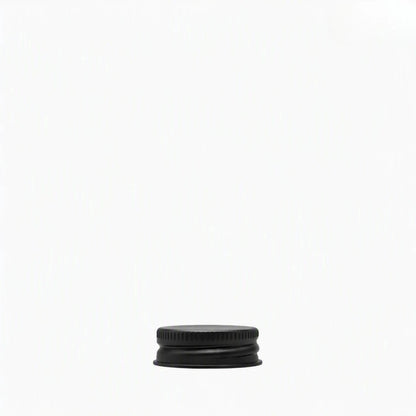28R3 Matt Black Aluminium Screw Cap with EPE Liner