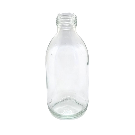 300ml Clear Alpha Glass Bottle