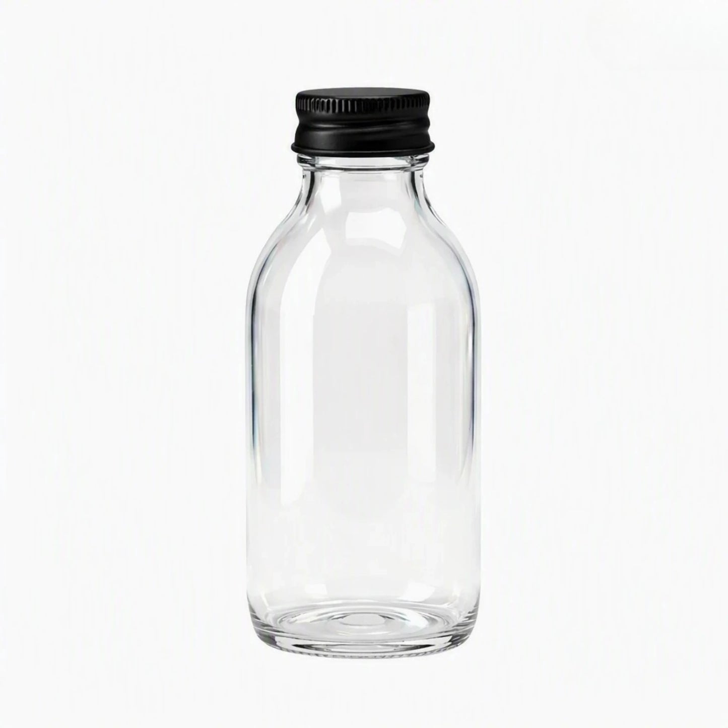 28R3 Matt Black Aluminium Screw Cap with EPE Liner