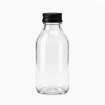 28R3 Matt Black Aluminium Screw Cap with EPE Liner