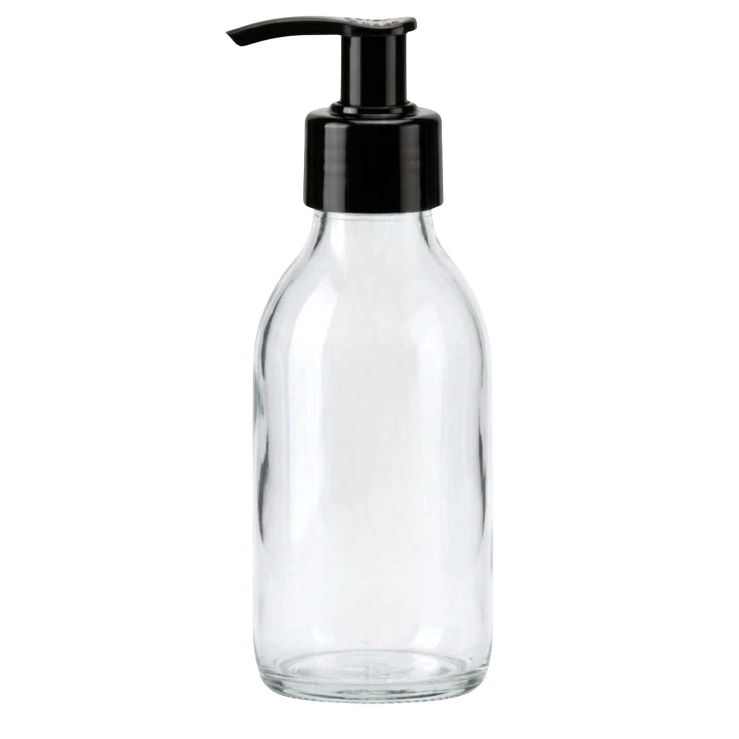 300ml Alpha/Sirop Clear Round Glass Bottle