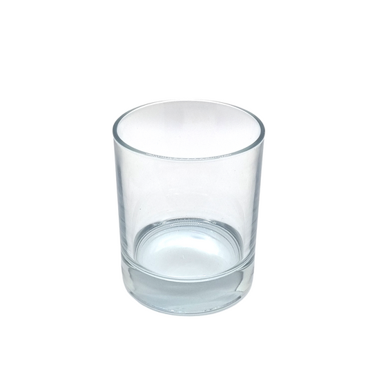 30cl Karen/Lucy Clear Round Candle Glass