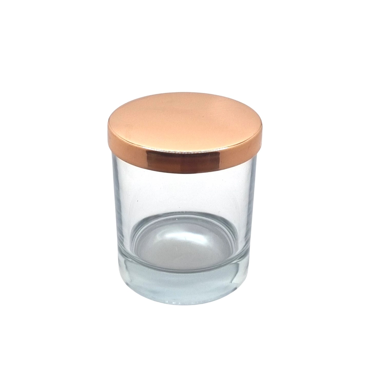 30cl Karen/Lucy Clear Round Candle Glass