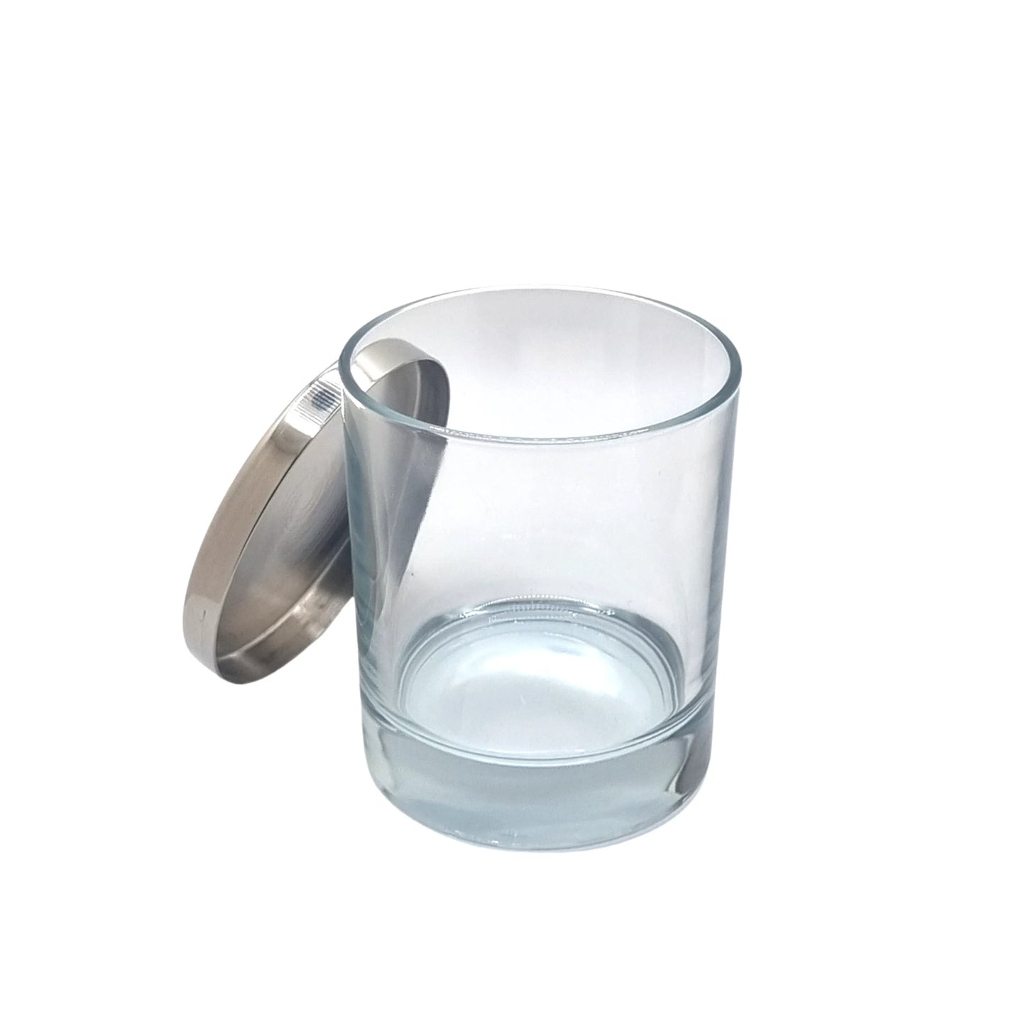 30cl Karen/Lucy Clear Round Candle Glass