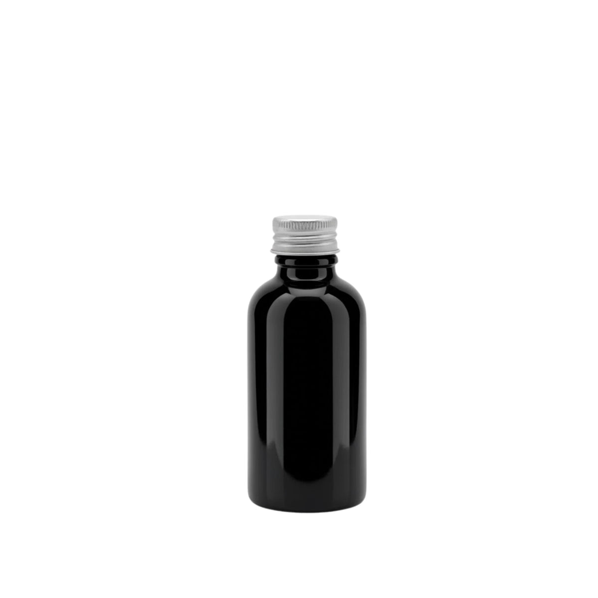 30ml Black Round Glass Dropper Bottle