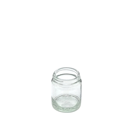 30ml Ointment Clear Round Glass Jar