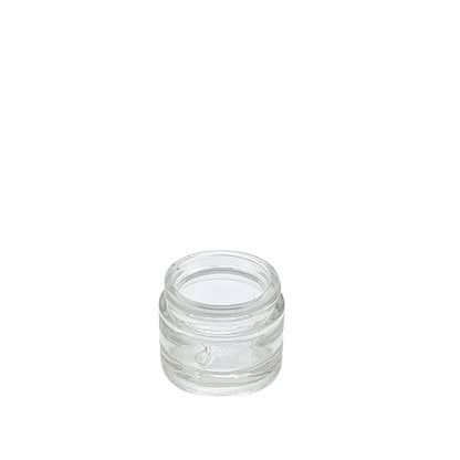 30ml Palladio Clear Glass Round Jar (Pallet Qty 7,392 Units)