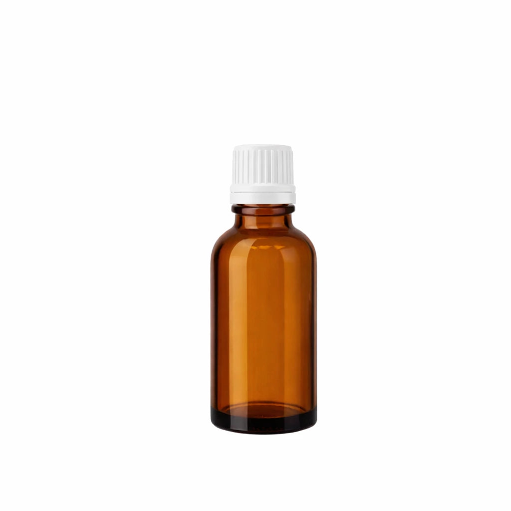 30ml Dropper Amber Round Glass Bottle
