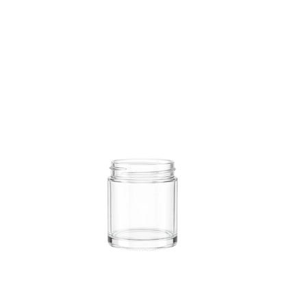 30ml clear glass ointment jar