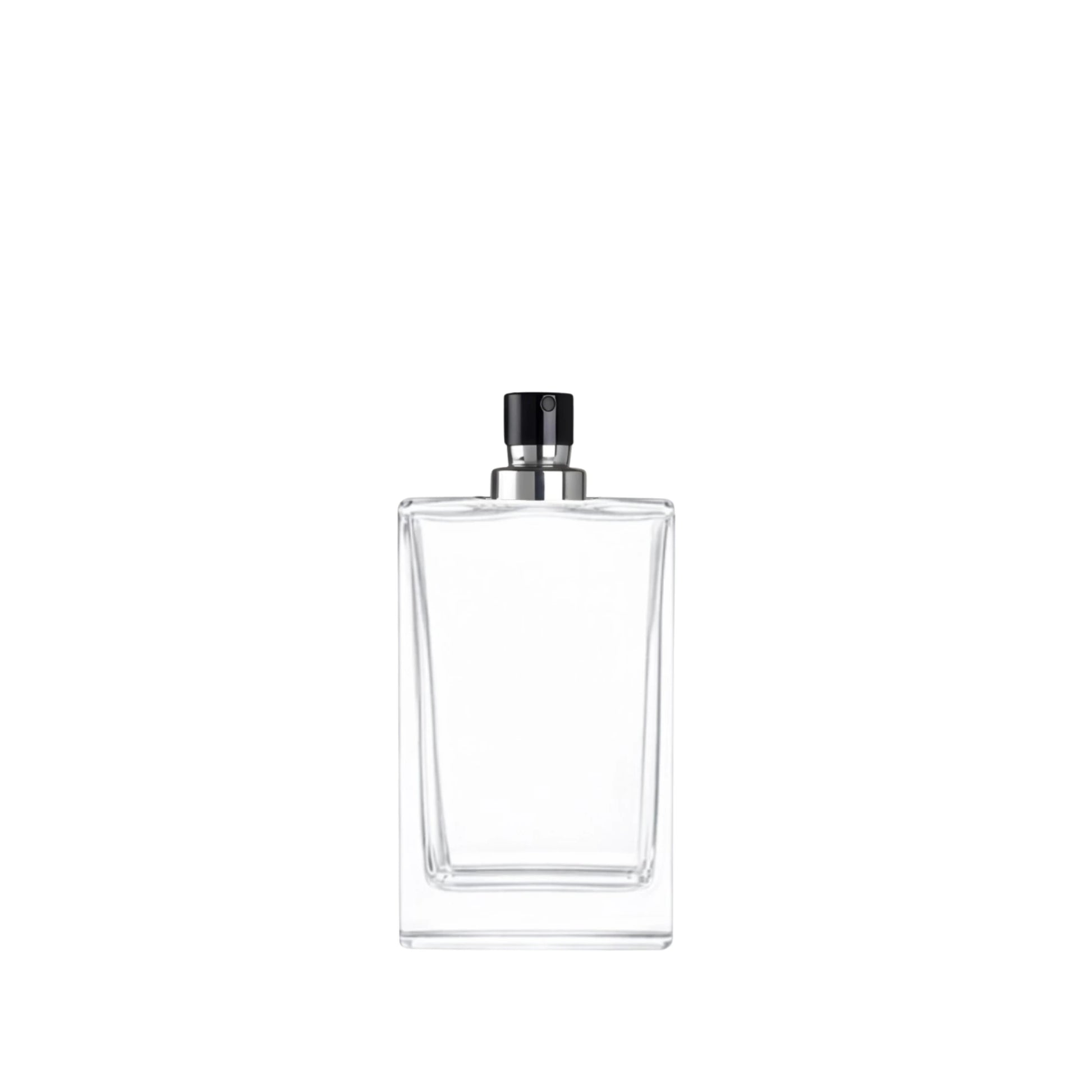 30ml Delacroix Glass Bottle Black Atomiser