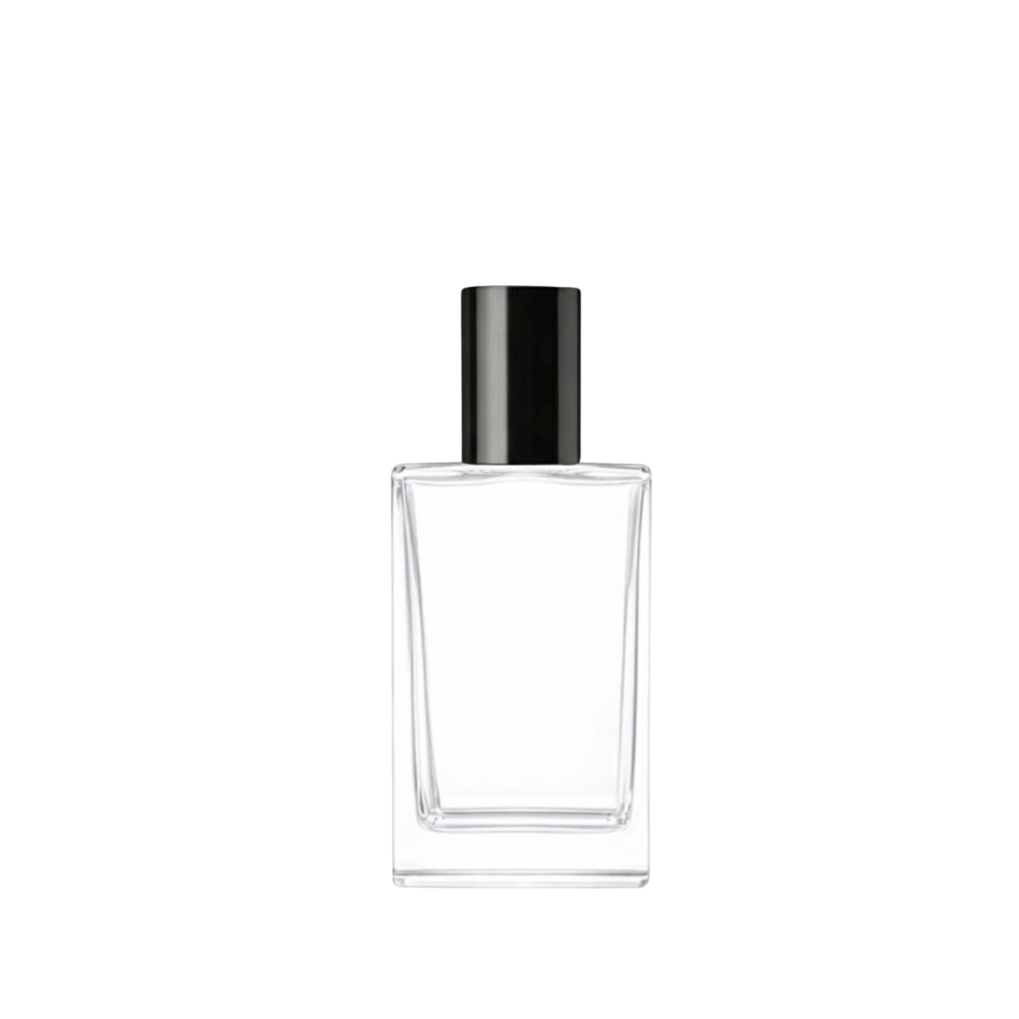 30ml Delacroix Glass Bottle Black Cap