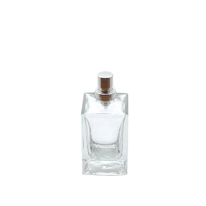 30ml Delacroix Glass Bottle Silver Atomiser