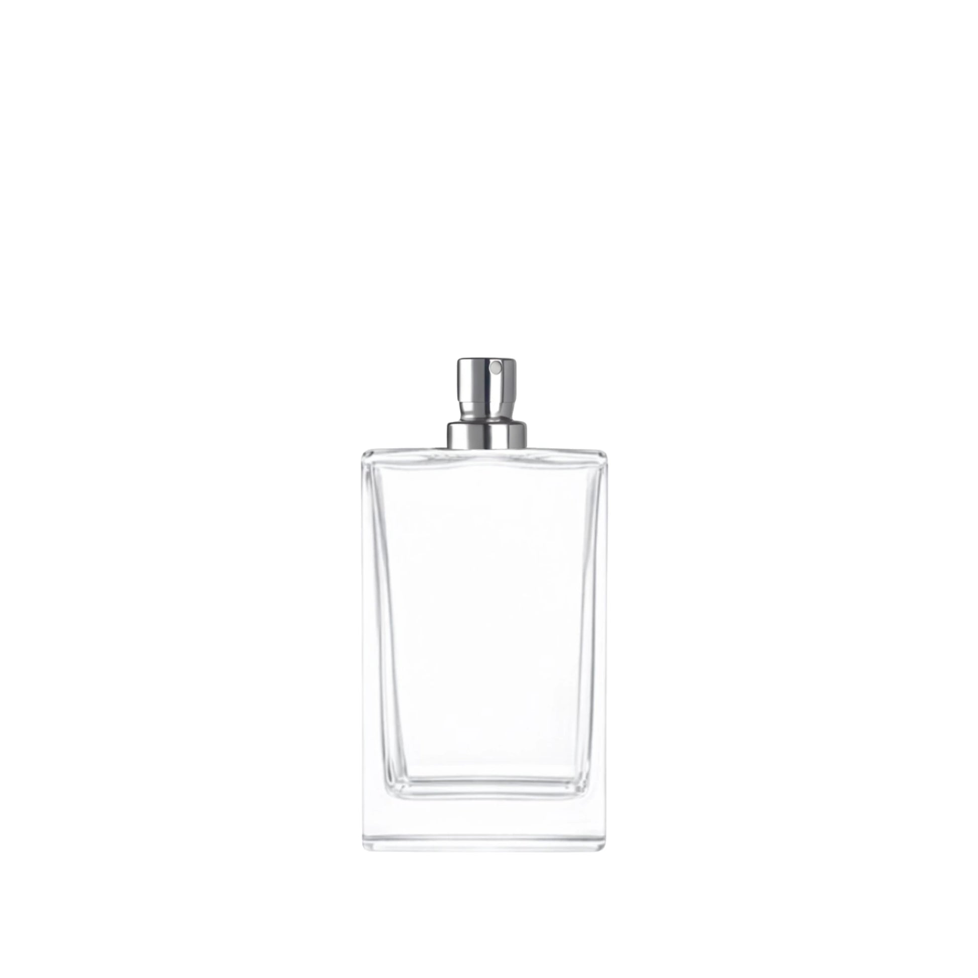30ml Delacroix Glass Bottle Silver Atomiser
