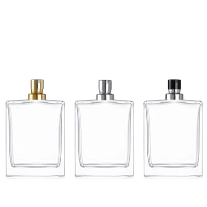 30ml Everest Clear Rectangle Glass Bottle
