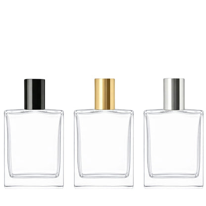 30ml Everest Clear Rectangle Glass Bottle