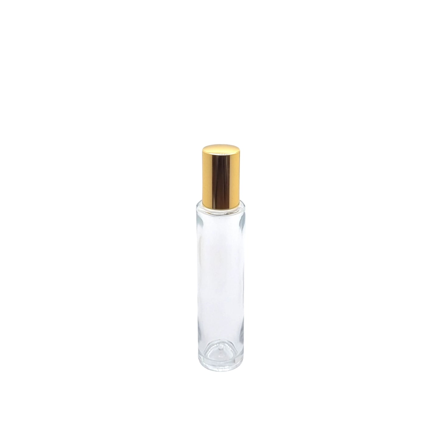 30ml Tall Cuban Clear Round Glass Bottle