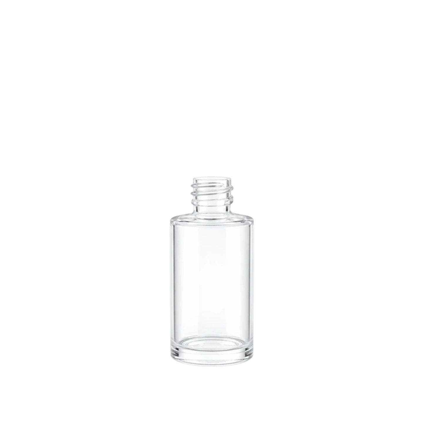 30ml Thames Clear Round Glass Bottle