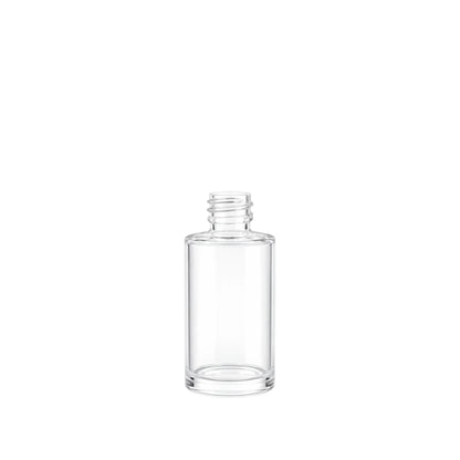 30ml Thames Clear Round Glass Bottle