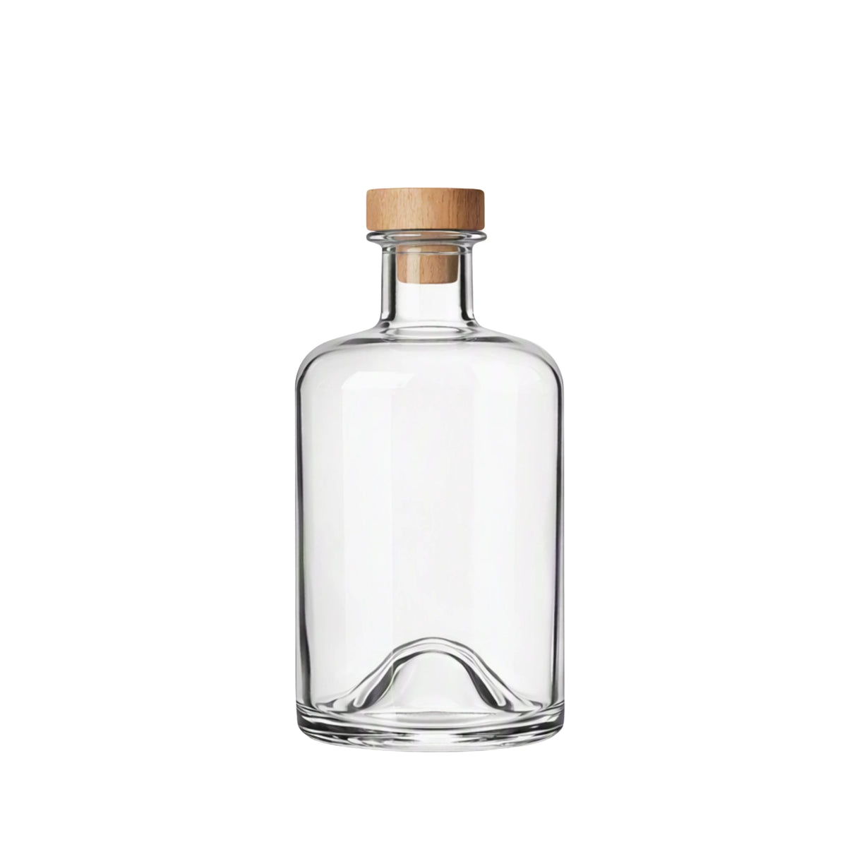 350ml Apotheker/Herbalist Clear Glass Bottle