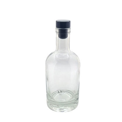 350ml Notturo Clear Round Glass Bottle (Pallet Qty 1,165 Units)