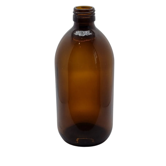 500ml Glass Amber Alpha Bottle