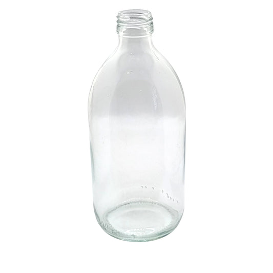 500ml Clear Alpha Glass Bottle