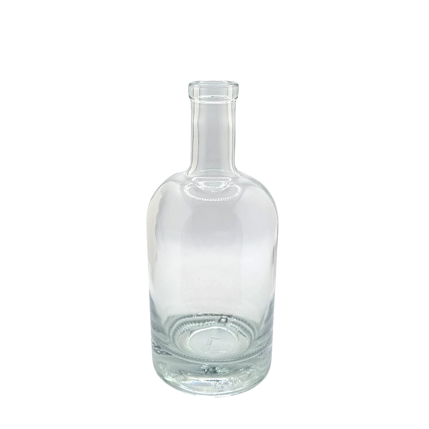 500ml Notturo Clear Round Glass Bottle (Pallet Qty 1,232 Units)