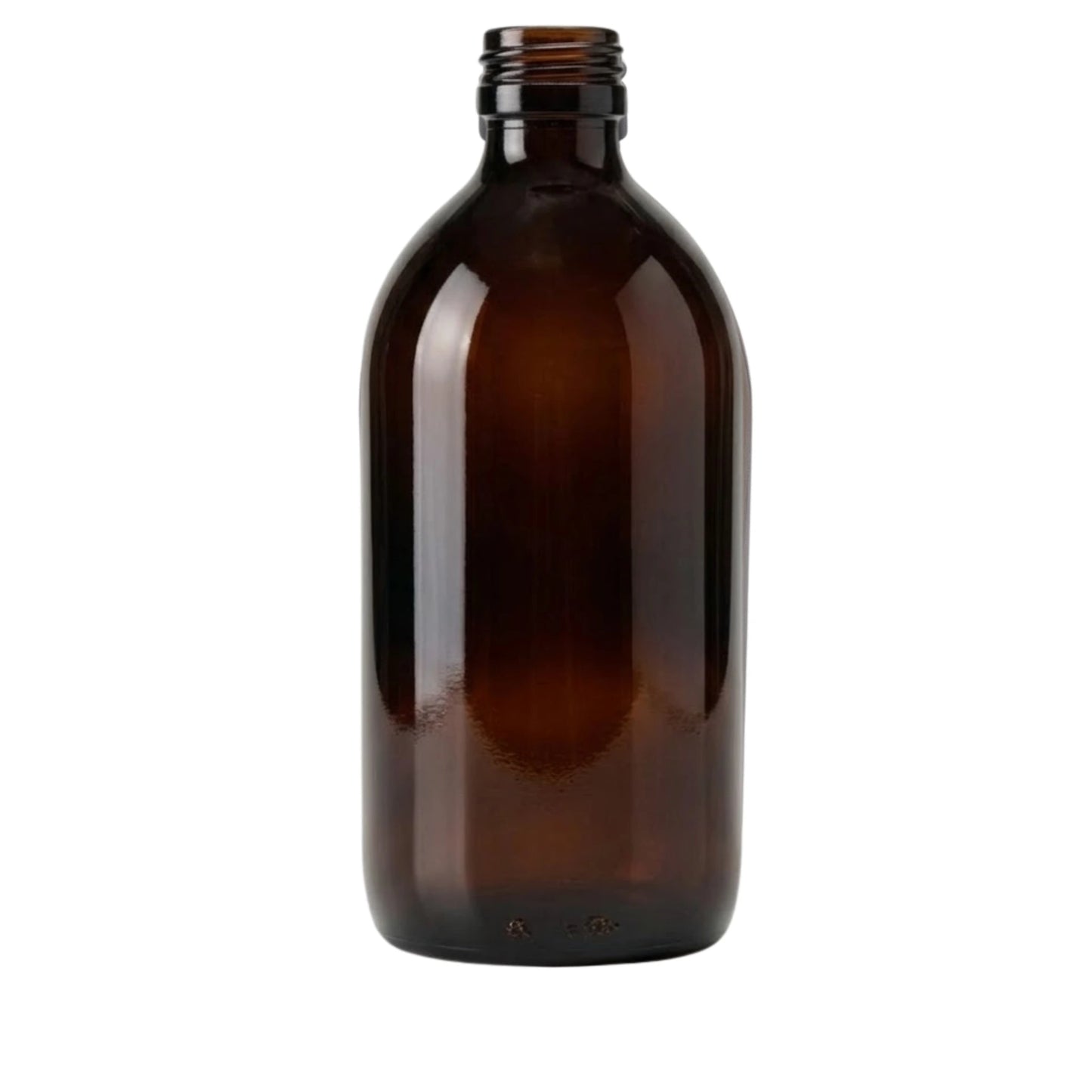 500ml Glass Amber Alpha Bottle
