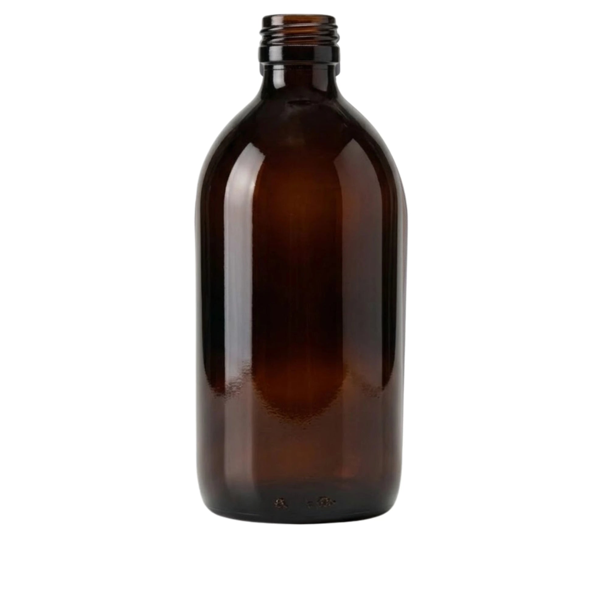 500ml Glass Amber Alpha Bottle