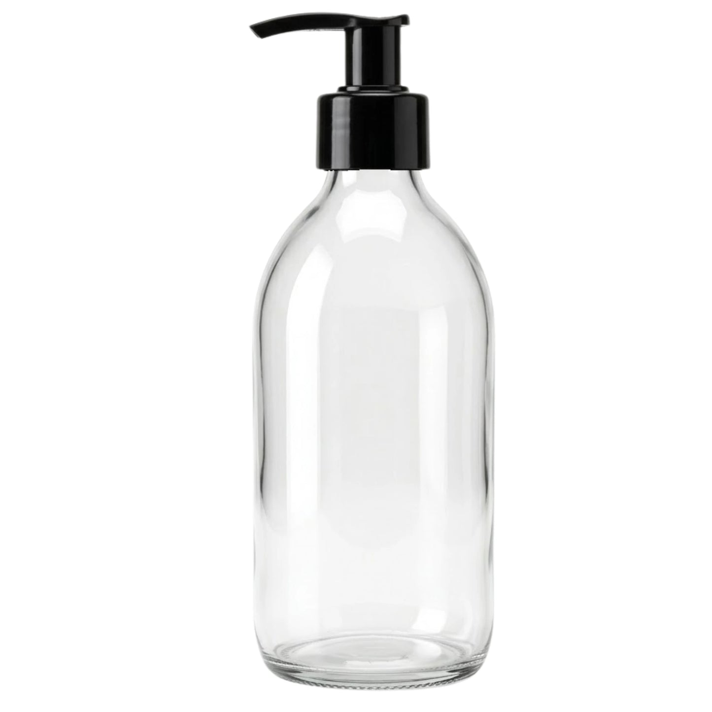 500ml Alpha/Sirop Clear Round Glass Bottle