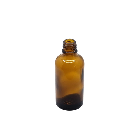 50ml Dropper Amber Round Glass Bottle