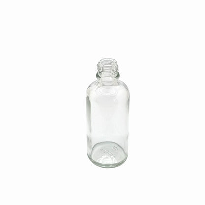 50ml Dropper Clear Round Glass Bottle