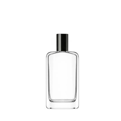 50ml Dali Clear Rectangle Glass Bottle