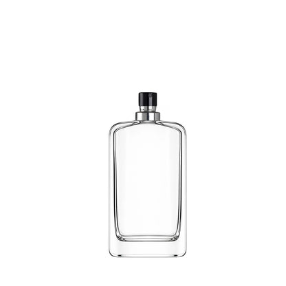 50ml Dali Clear Rectangle Glass Bottle