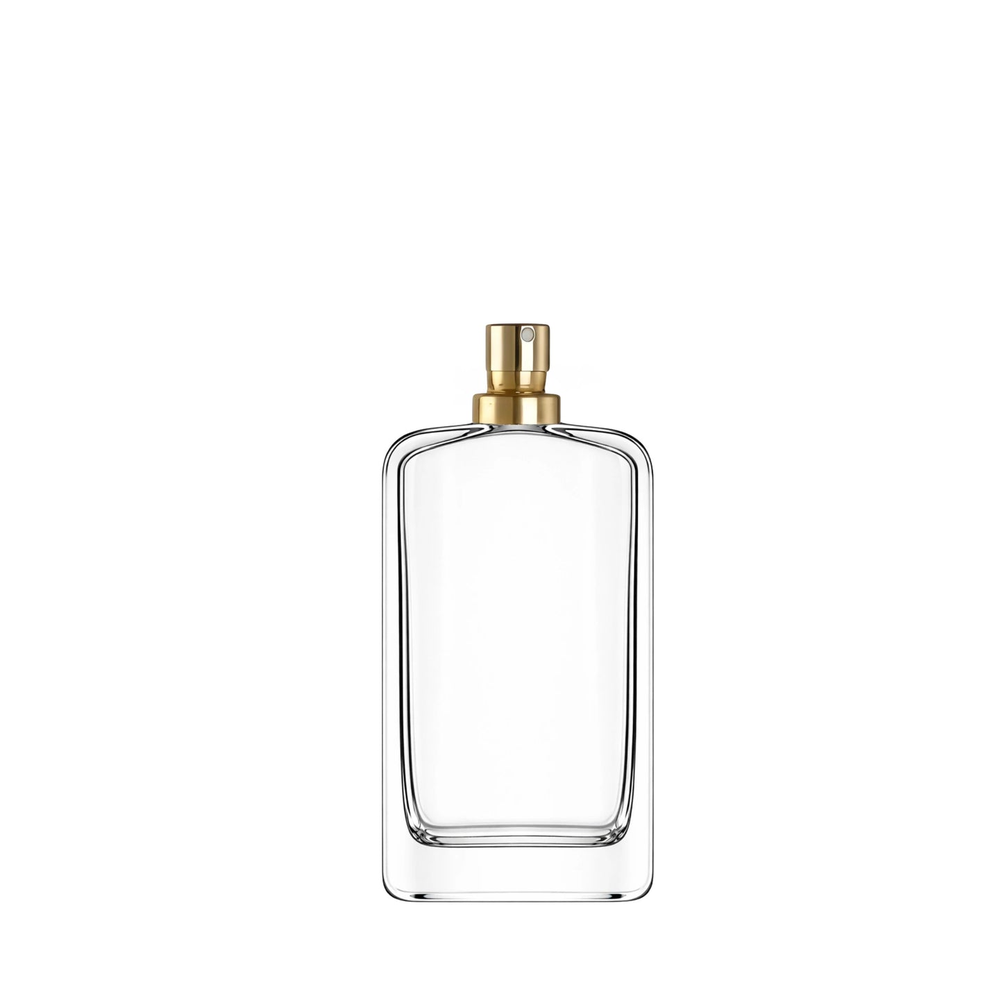 50ml Dali Clear Rectangle Glass Bottle
