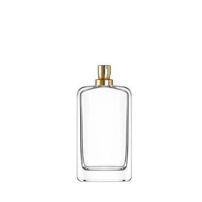 50ml Dali Clear Rectangle Glass Bottle
